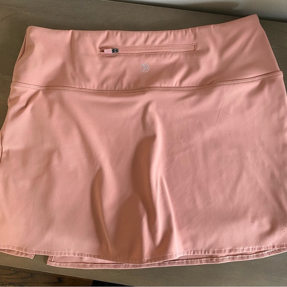 Savvi Pink Ruffle Skort – Built-In Shorts Activewear Size M - Picture 7 of 9